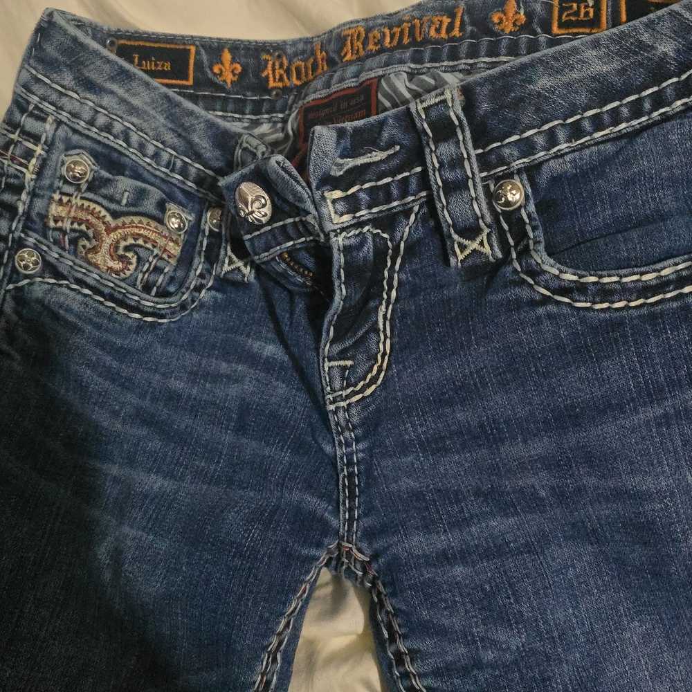 Rock Revival Women's Boot Cut Jeans - Blue